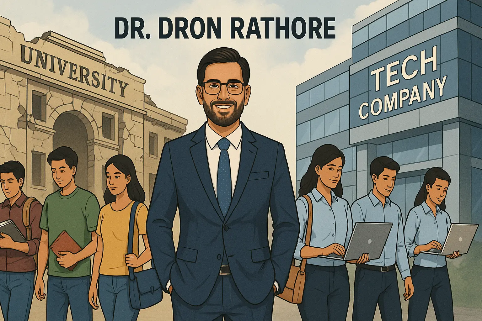 Dr. Dron Rathore’s Mission: Bridging the Gap Between Education and Jobs