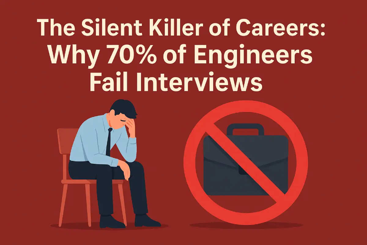 The Silent Killer of Careers: Why 70% of Engineers Fail Interviews